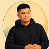Cartoon portrait of Joshua Paylaga
