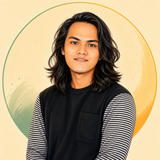 Cartoon portrait of Mike Reñevo